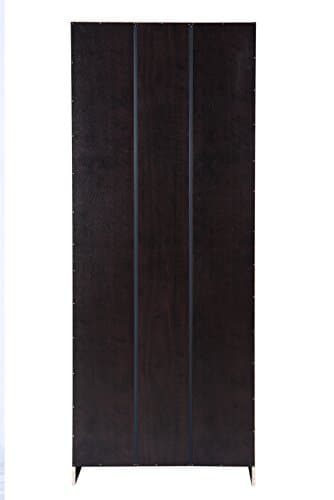 DeckUp Muvo 6-Shelf Engineered Wood Book Shelf and Display Unit (Dark Wenge, Matte Finish) 6