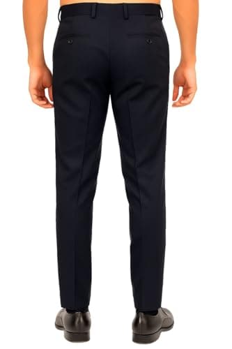 HPCL Hindustan Petroleum Official Uniform Nozzle Man Pant – Navy Blue Formal Workwear (in, Numeric, 36, Regular) 3