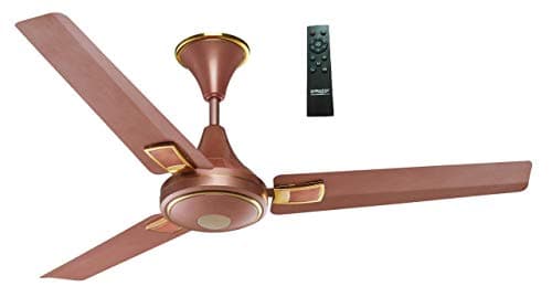 ZENTAX Sonet 24 BLDC Ceiling Fan 1200mm with Smart Remote | 7-Star Energy Efficient High Speed Ceiling Fan | Ultra-Low Power Consumption Silent Fan (Rose Gold)