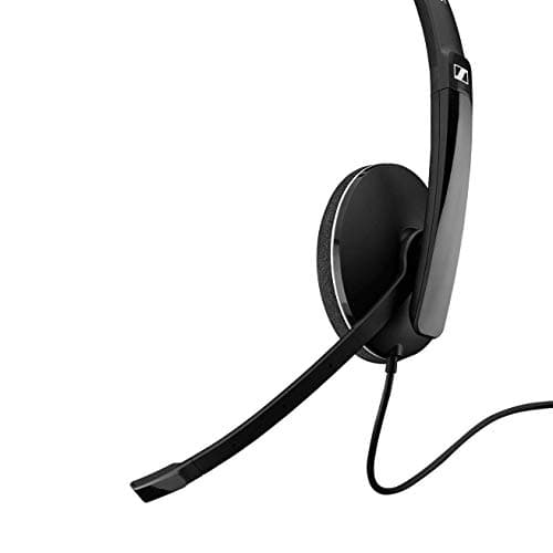 Sennheiser Pc 3.2 Chat-Lightweight Stereo Headset with Adjustable Noise-Cancelling Microphone-for Internet Telephony and E-Learners-Pc Connectivity- Great for Gaming, Work, & Study, Black-in Ear 4