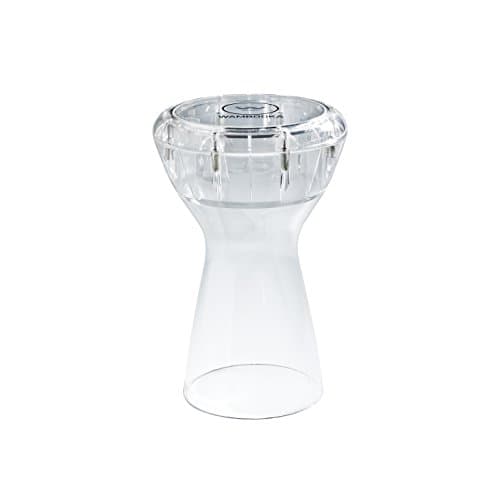 Wambooka DAR Touring Series Diamond Wet & Dry Darbuka | 8.75" Head & Unbreakable PC Body | Lightweight Drum for Deep Bass & Crisp Highs | Includes Padded Bag, Allen Key & Learning Course | Clear