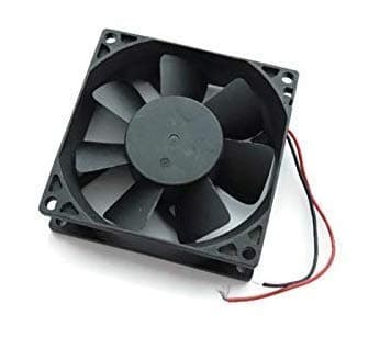 ERH India DC 12V Cooling Fan for PC Case,DC 12V DC Cooling Fan,3 Inches CPU Cooler Radiator Fan with Grill and 12v 2 Ampere Adaptor 4