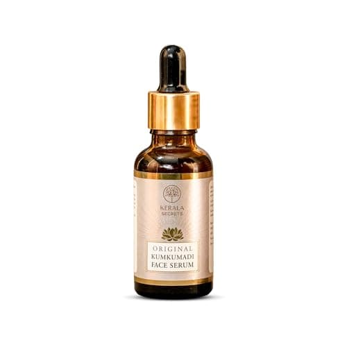 Original Kumkumadi Face Serum – Ayurvedic Night Serum with Saffron, Manjistha & Sandalwood for Glowing, Bright & Even-Toned Skin – Natural & No- Chemical (30 ML)