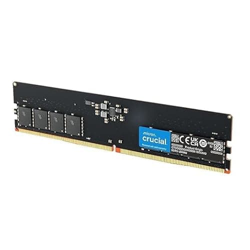 Crucial RAM 16GB DDR5 5600 MHz CL46 (16Gbit) Desktop Memory CT16G56C46U5