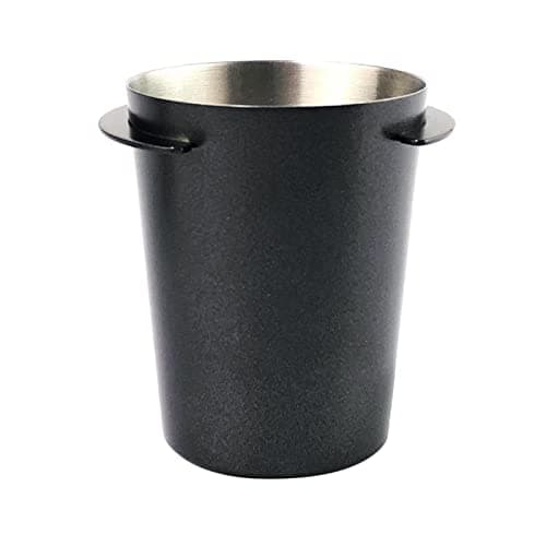 VMS India Utility Coffee Dosing Cup Sniffing Mug Fit for 51mm Espresso Machine Black