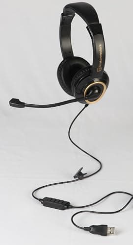 Telekonnectors Gacrux Integrated USB Wired Headphones with Type A USB connectivity and Noise Cancelling mic 2