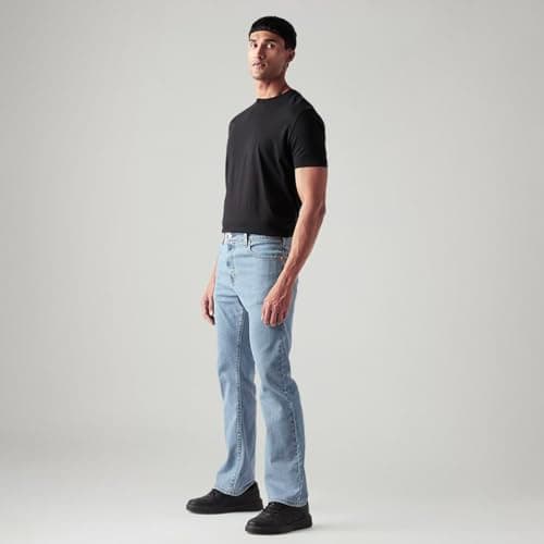Levi's Men's 517 Light Indigo Bootcut Fit Mid-Rise Jeans 3