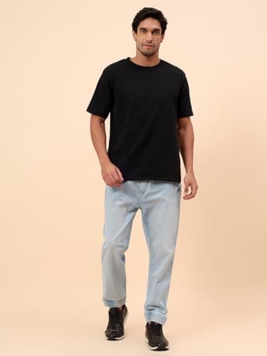 Cantabil Jogger for Men Blue (MJOG00007_LTMERCERISED_36) 5