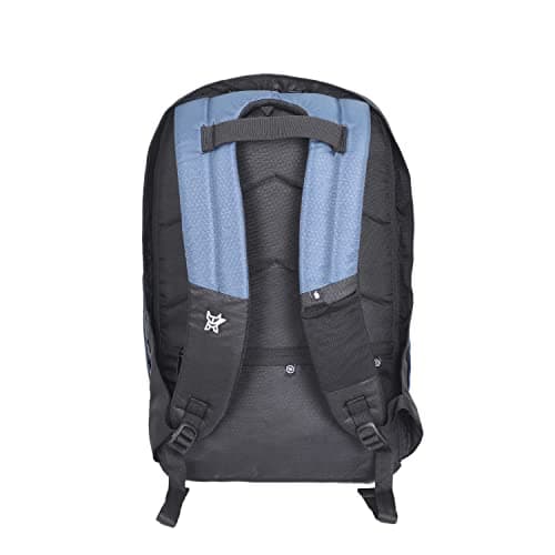 Arctic Fox Slope Anti-Theft Backpack (Dark Denim) | 23 Ltr Capacity|Water Resistant | Multipurpose Backpack |Rain Cover| Trolley sleeve 15.6 Inches Unisex Laptop Bag with USB Charging Port 3