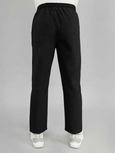 Monte Carlo Mens Regular Fit Solid Lower | Comfortable Stretchable Sports Lower for Men | Casual Gym Wear Jogger Black XL 4