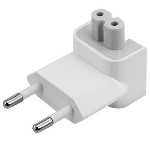 LS Lapster EU Style Plug Adapter Duck Head for Power Adapters of MacBook,Powerbook, Pro, Air, iPod, iPhone, iPad, iBook 2