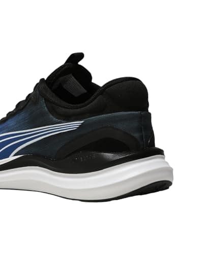 PUMA | UltraFlux Lite Men's Lightweight Running Shoes | Feather Gray-Clyde Royal-Black | 8UK 4