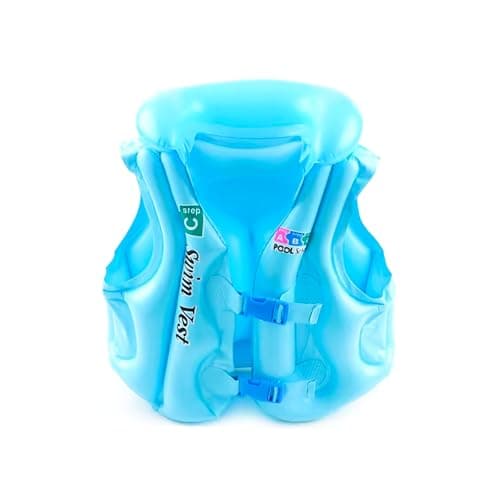 Roughhouse Kids Inflatable Swimming Vest (3-6 Years) – Triple Air Safety, Comfy Fit & Secure Buckles | Swim Trainer Jacket with Headrest for Toddlers & Young Kids | Perfect for Pool & Beach Fun! 2