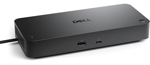 Dell Pro Smart Dock SD25 – USB-C Station with 130W Charging, Support for 4 Displays, HDMI 2.1, Dual DP 1.4, Wi-Fi Management, 2.5GbE Ethernet, Sustainable Design