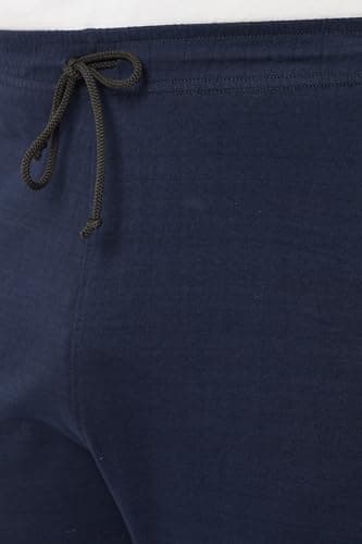 VAISHVIK Mens Extra Large Tracksuit Joggers Lowers Loose Relax Comfort fit India 9XL 56 58 - Dark Navy 4