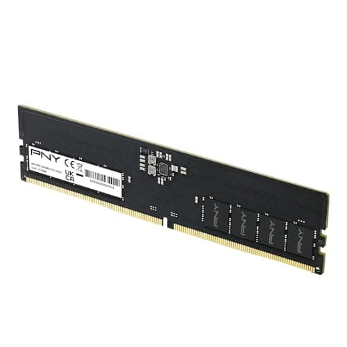 PNY Performance 8GB (1x8GB) DDR5 RAM 5600MHz (PC5-44800) - CL46, 1.1V - Compatible with 5200MHz, 4800MHz - Desktop Memory Kit - MD8GSD5560046-TB