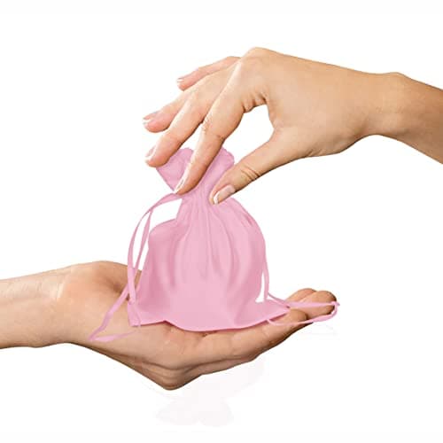 Pure Source India Metallic Satin Mix (13 * 16 cm) Organza Potli Bags Pouch Best Gift Item - Pink (Set of 12) 4