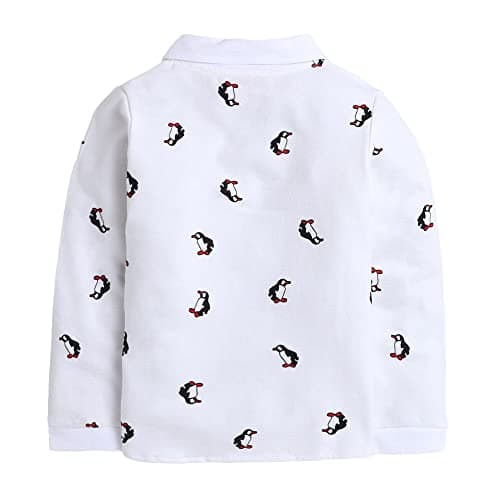 Hopscotch Boys Cotton Formal Set In Multi Color For Ages 3-4 Years 2