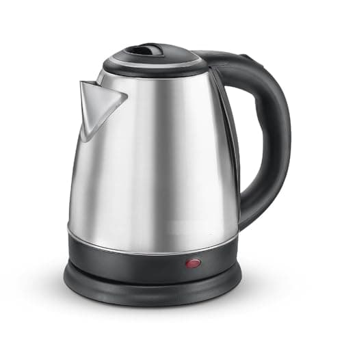 Bright Stainless-Steel Electric Kettle 1.5 L Auto Shut-Off | 360 Degree Swivel Base, Thermostat Control, Power Indicator, Multipurpose Kettle for Boiling Water, Making Tea/Coffee Instant Noodles/Soup