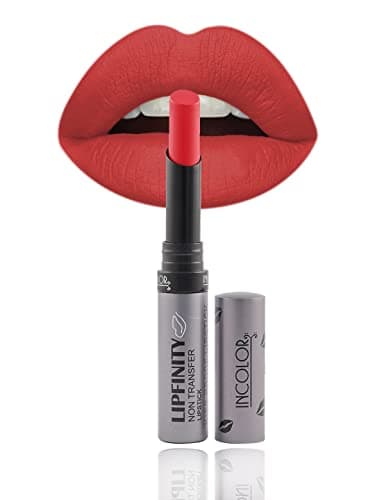 INCOLOR Lipfinity Color Sensational, Light Weight, Long Lasting, Matte Finish & Soft Creamy Liquid Lipstick For Girl & Women, 2.3g Shade 14