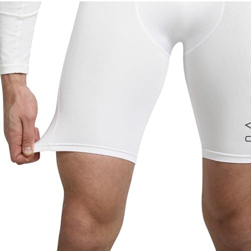 Shrey Apparels Compression Short Tights (XL, White) 4
