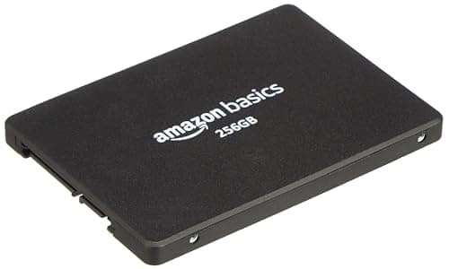 amazon basics 2.5 inch SATA Internal SSD 256 GB | Speed up to 550 MBps | Shock Resistant | Energy Efficient | High-Speed Performance 2