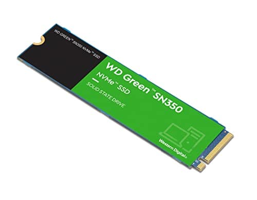 Western Digital WD Green SN350 NVMe 500GB, Upto 2400MB/s, 3 Y Warranty, PCIe Gen 3 NVMe M.2 (2280), Internal Solid State Drive (SSD) (WDS500G2G0C) 4