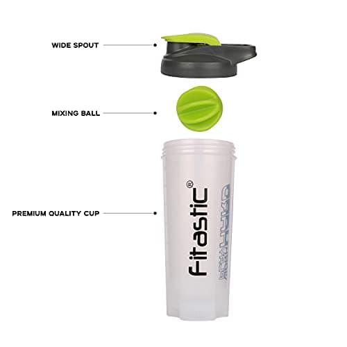 Fitastic Max Shaker 700 ml Shaker (White & Green) 4