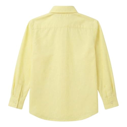 EASILIX Shirt Full Sleeve | Unisex | School Uniform (in, Age, 7 Years, 8 Years, Yellow) 2