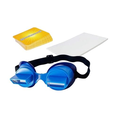 UJEAVETTE Upsidedownchallenge Game Upside Down Goggles for Parties Game Night Backyard 4