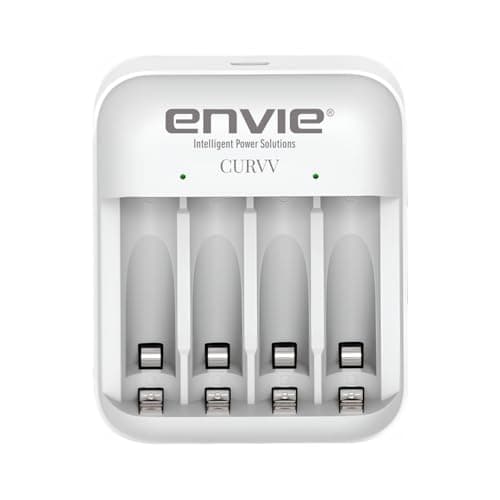 Envie (ECR 32 CURVV) Ni-MH Battery Charger for AA/AAA Rechargeable Batteries