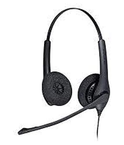 Jabra Biz 1100 Duo USB NC Global Wired On Ear Headphone with Mic (Black) (Part no -1159-0158) 4