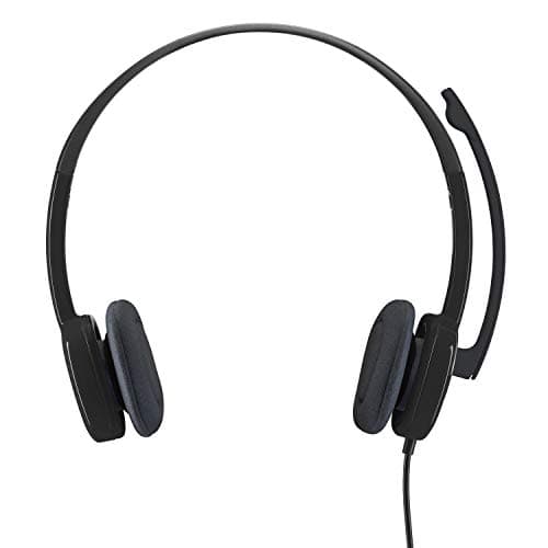 Logitech H151 Wired On Ear Headphones with Mic (Black) 4