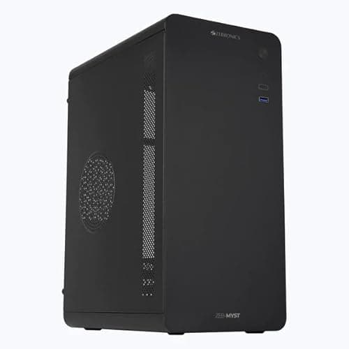 SquareOne OFFICEMATE i3 PRO High Performance Desktop Computer/Core i3 2nd Gen/8GB Ram/ 500GB HDD/128GB SSD/WiFi/Wardwiz Antivirus Zeb Myst Cabinet 2