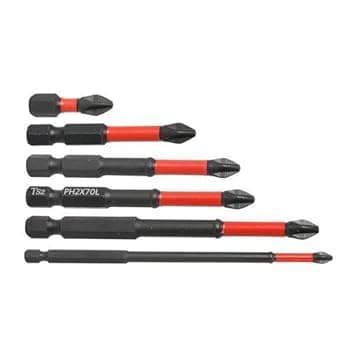 2x6 Pieces Cross Screwdriver Bit Cross Slot Screwdriver Bit Set for Car Garden Drill bit|Home & Garden|Tools|Power Tools|Drill Bits