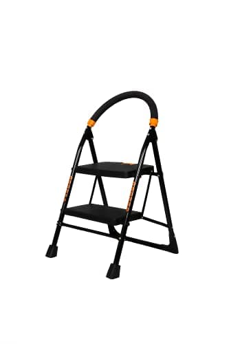 Parasnath Black Diamond Ladder 2 Step Heavy Folding Step Ladder with Wide Step 2.7 FT Ladder Made in India 5