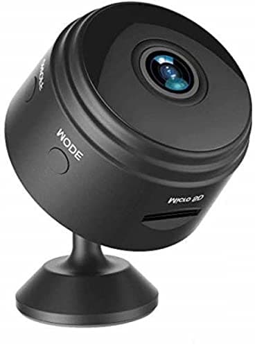 WiFi CCTV Security Camera for Home Outdoor High HD Focus Spy Magnet Mini Secret WiFi Magnetic Live Stream Night Vision IP Wireless 1080P Audio Video Camera 1.6