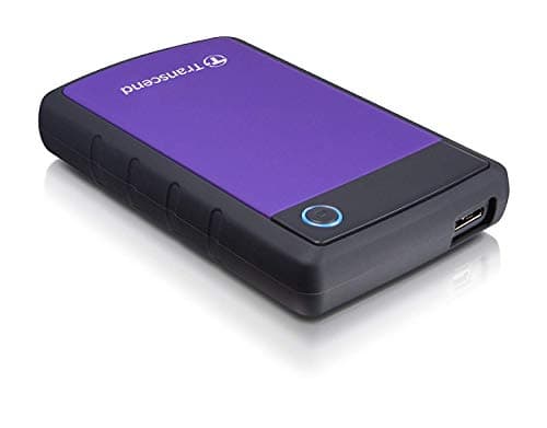 Transcend StoreJet 2TB External HDD USB 3.1 Gen1 | One Touch auto Backup | 2.5" HDD | 3 Yrs. Warranty | Purple - TS2TSJ25H3P 4