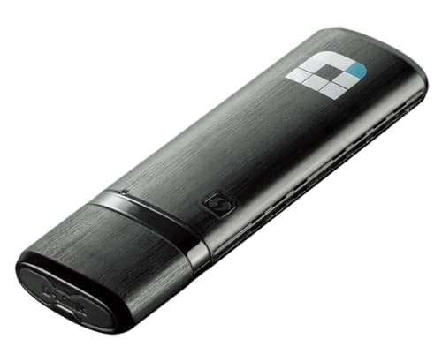 D-Link DWA-182 Wireless AC1200 Dual Band USB 3.0 Adapter, Black 2