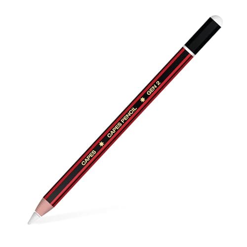 Capes Skins Wraps Stickers Compatible with iPad Pencil 2nd Generation | Anti-Scratch Durable 3M Vinyl Wraps | Not a Case | Wireless Charging Compatible | Vintage Red