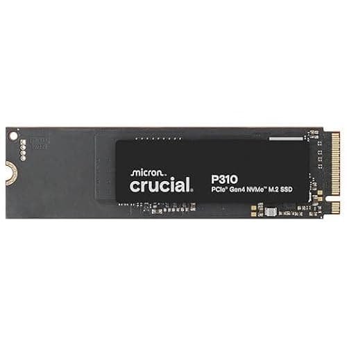 Crucial P310 1TB 2280 PCIe Gen4 3D NAND NVMe M.2 SSD – Up to 7,100 MB/s – Shift up to Gen4 – Internal Solid State Drive (PC) – CT1000P310SSD801