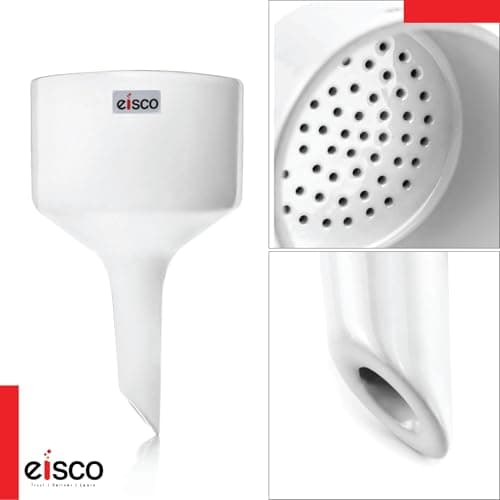 EISCO Buchner Filter Funnel 70mm – Durable Polypropylene, Autoclavable, 2-Piece Design with Perforated Plate | Vacuum Filtration for Lab, Chemistry, Microbiology, Acids, Solvents & Water Use 4