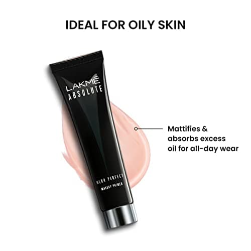 Lakme Absolute Blur Perfect Matte Face Primer, Makeup Primer for Poreless, Smooth & Long Lasting Makeup - Waterproof Brightening Makeup Base, 30 ml 5