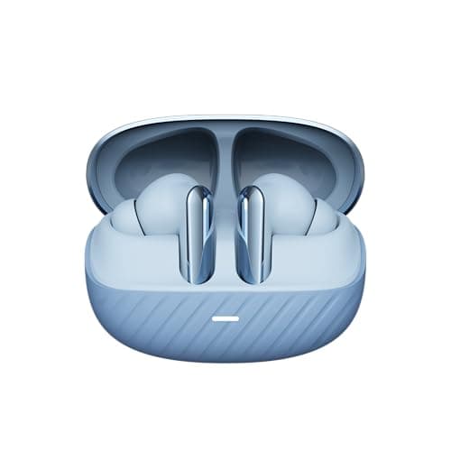 HP H250 Wireless Earbuds; Upto 80 Hours Playtime; Fast Charge; Water Resistant; Compatible with Tablets, Smartphones, PCs, and Other Devices with Bluetooth, 1 Year Warranty, Blue (AB3D9AA)