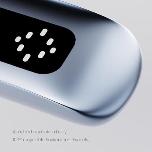 EYVA Touch-Based Metabolic Wellness Device | 60-Second Smart Wellness Monitor for Glucose Trends, Heart Rate, Oxygen & Vascular Pressure | Supports 4 Family Profiles | Made in India 2