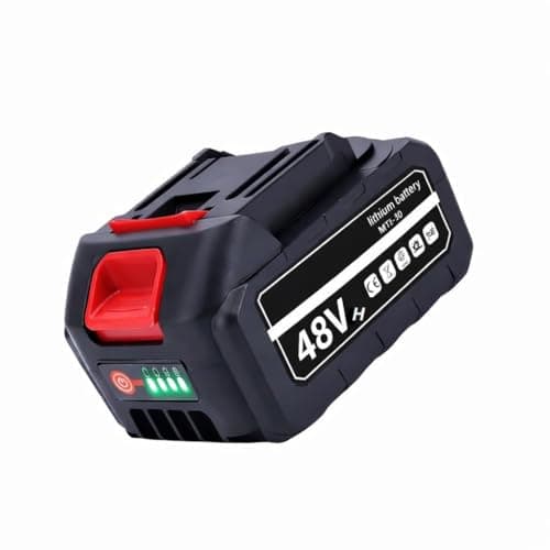 48V Lithium Battery for Power Tools | High Capacity Rechargeable Li-ion Battery Pack | Fast Charging, Long Backup | Compatible with Cordless Tools