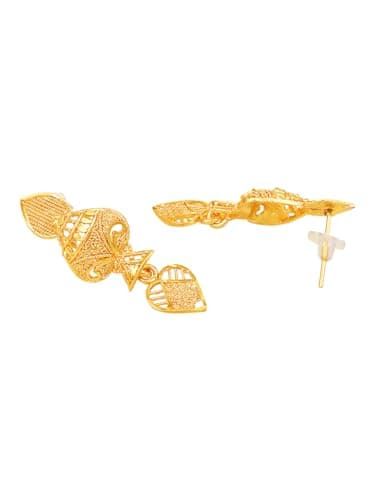 ASMITTA Stunning Gold Plated Jewellery Set for Women - NS1319MVGLDSV6 4