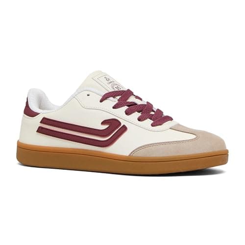 Campus Women's Ambit Off WHT/Rust Sneakers - 8UK/India 1 Pair