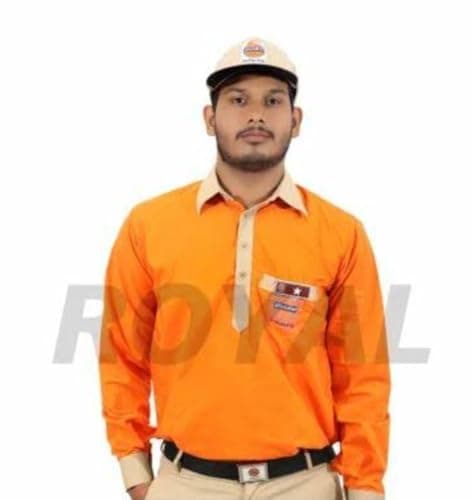 Indian oil Worker Uniform Shirt (L) 2
