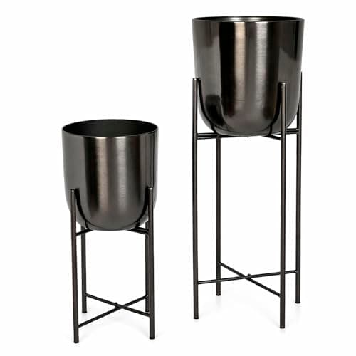 Indian DECORMART Metal Planter Pot for Indoor Plants Home Garden Balcony Living Room